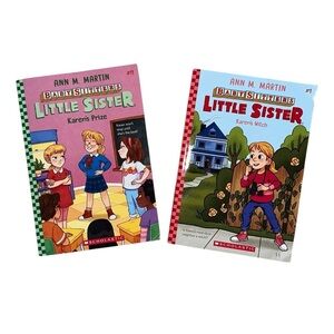 Baby Sitters Little Sister Book Bundle #1 & #11 by Ann M. Martin